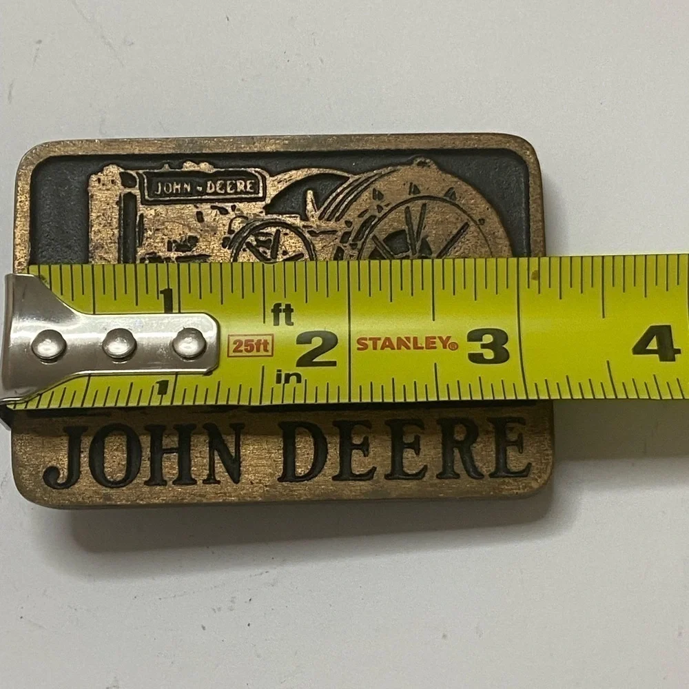 Bronze John Deere Limited Edition Belt Buckles D GPWT Western Tractor Farm